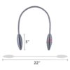 SWTOOL Juego de 2 soportes para cortinas para cortinas_2