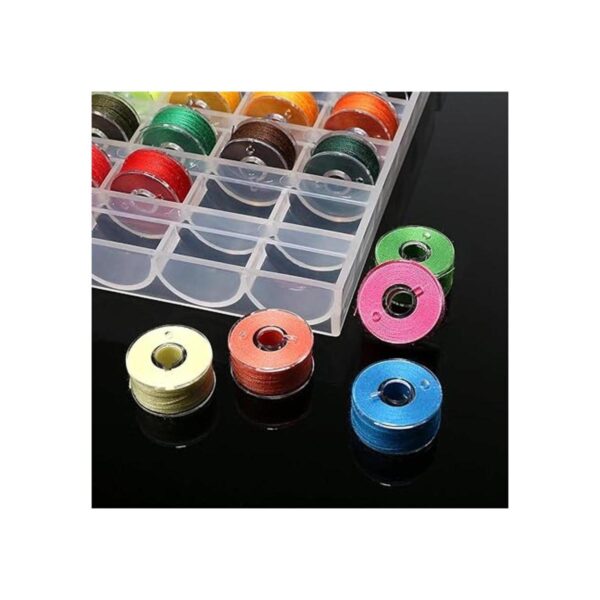 BetyBedy 36 bobinas e hilos de coser con estuche de bobina