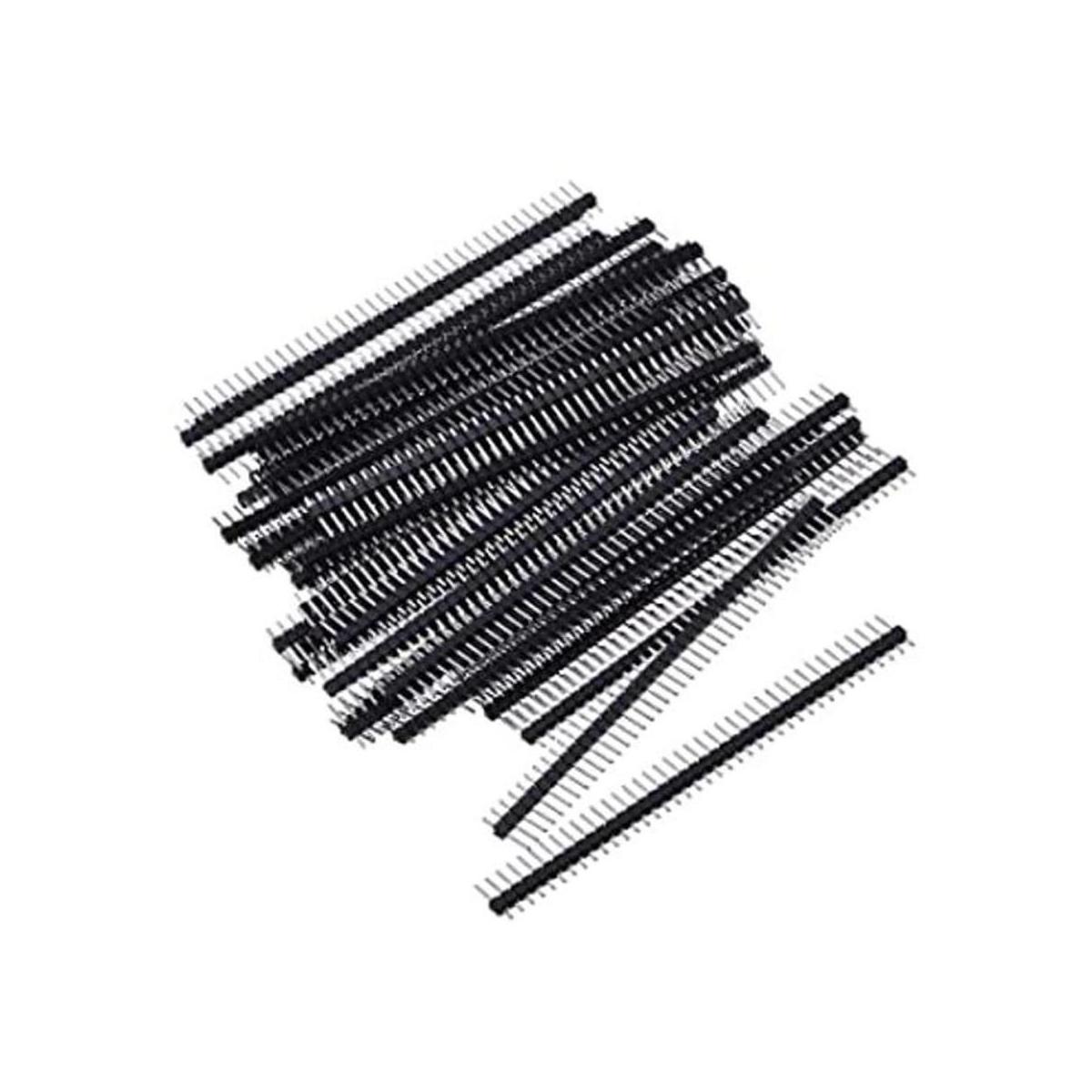 Hotop 50 conectores de cabezales macho 01 pulgada 40