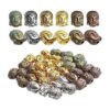 36 cuentas de cabeza de Buda 6 colores tibetanos de
