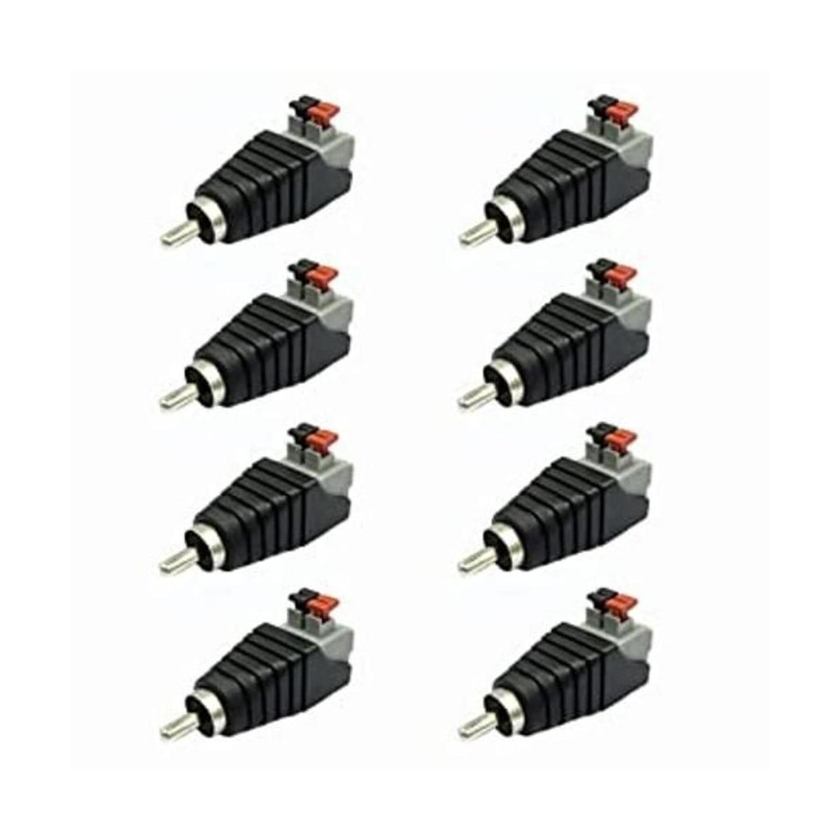 GDQLCNXB Cable de altavoz a audio macho RCA Conector
