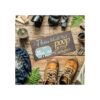 Jetec Letrero para colgar en madera de Thou Shalt Not Poop
