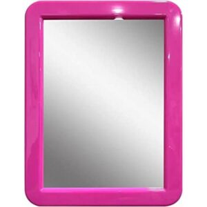 Espejo magnético de cristal para casillero escolar nevera