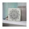 Paquete de 4 plantillas de mandala de 12 x 12 pulgadas