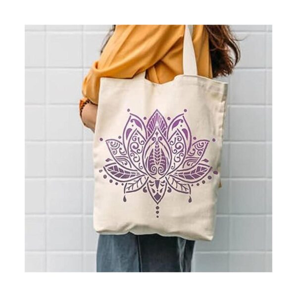 Paquete de 4 plantillas de mandala de 12 x 12 pulgadas