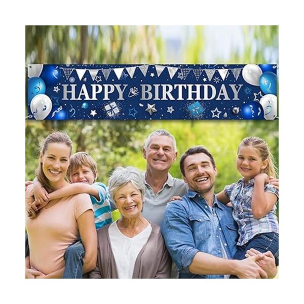 Pancarta de patio para regalos de feliz cumpleaños