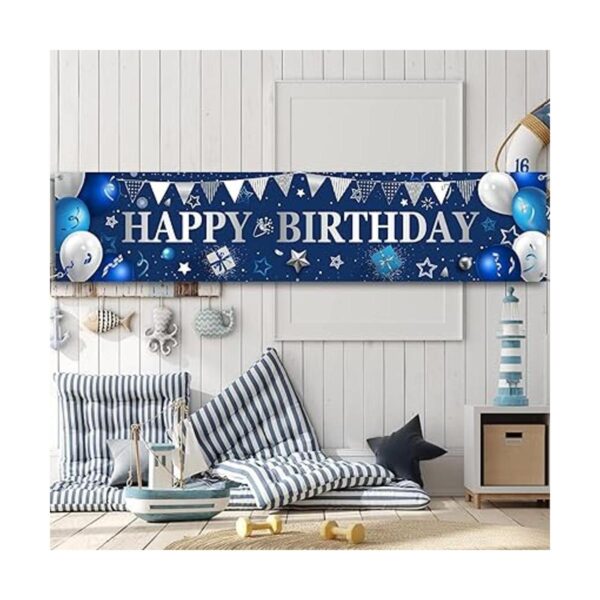 Pancarta de patio para regalos de feliz cumpleaños