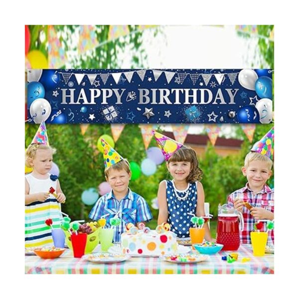 Pancarta de patio para regalos de feliz cumpleaños