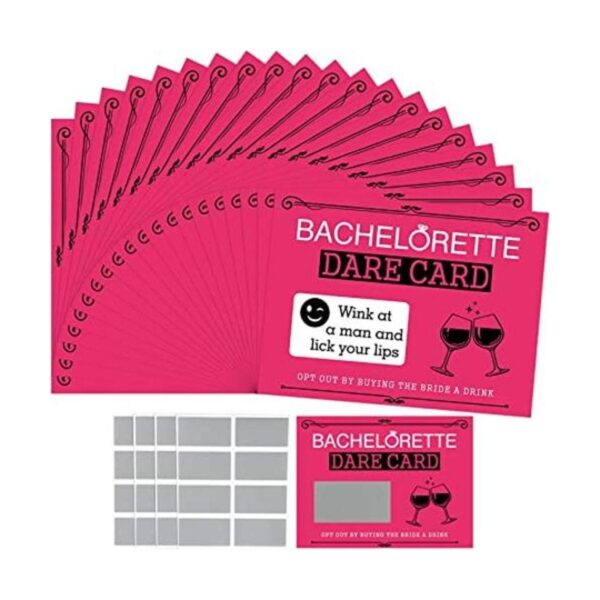 35 tarjetas de desafío de una sola fiesta tarjetas de