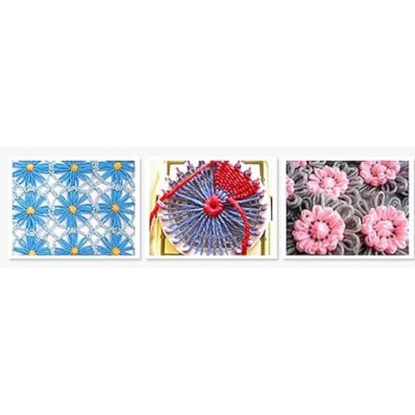 Kit de telar para tejer flores Alimitopía juego de
