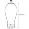 ECUDIS Lámpara de arpa de 10.0 in adaptador de arpa de_2