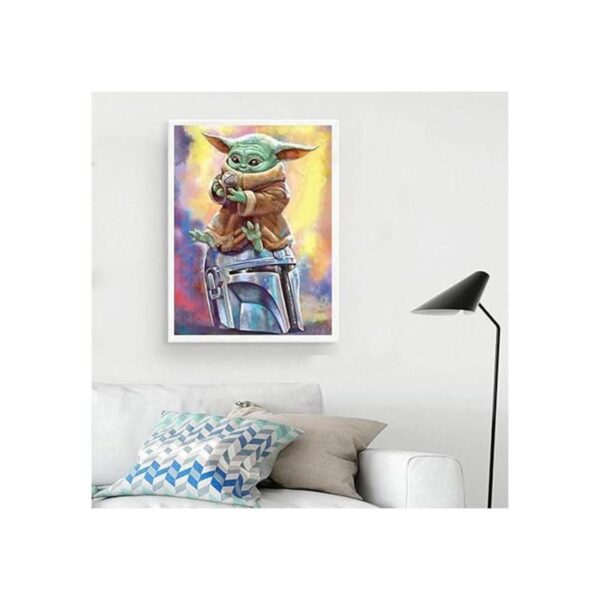 Pintura por números para adultos y niños Star Wars Baby_2
