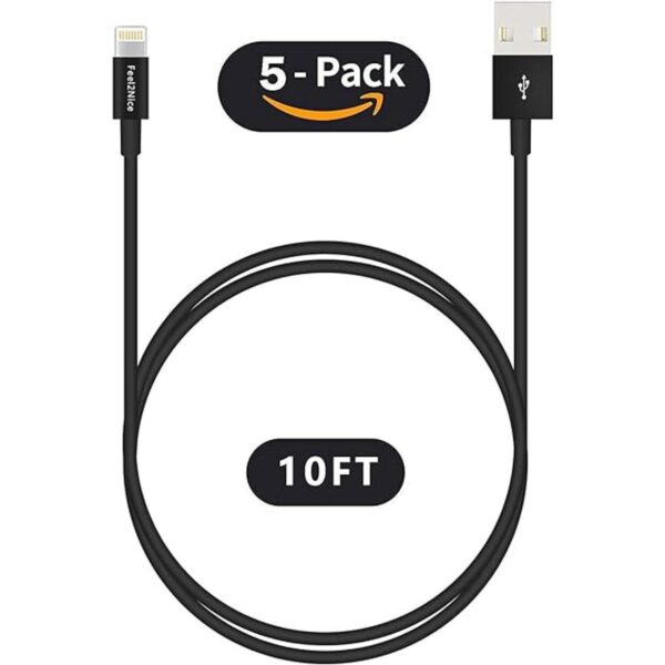 FEEL2NICE Cable de carga de 11.5 ft para cable de carga_4