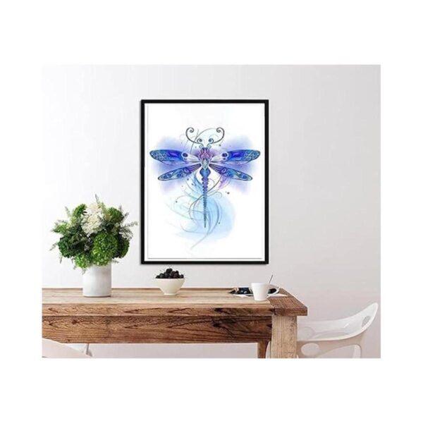 Diymood Pintura de diamante 5D libélula pintura con