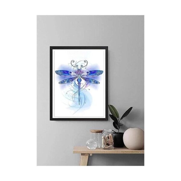 Diymood Pintura de diamante 5D libélula pintura con