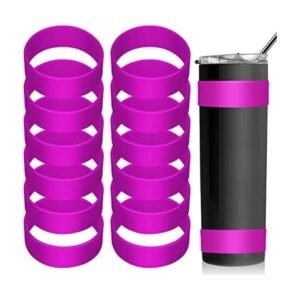 12 bandas de silicona para vasos de sublimación kit de