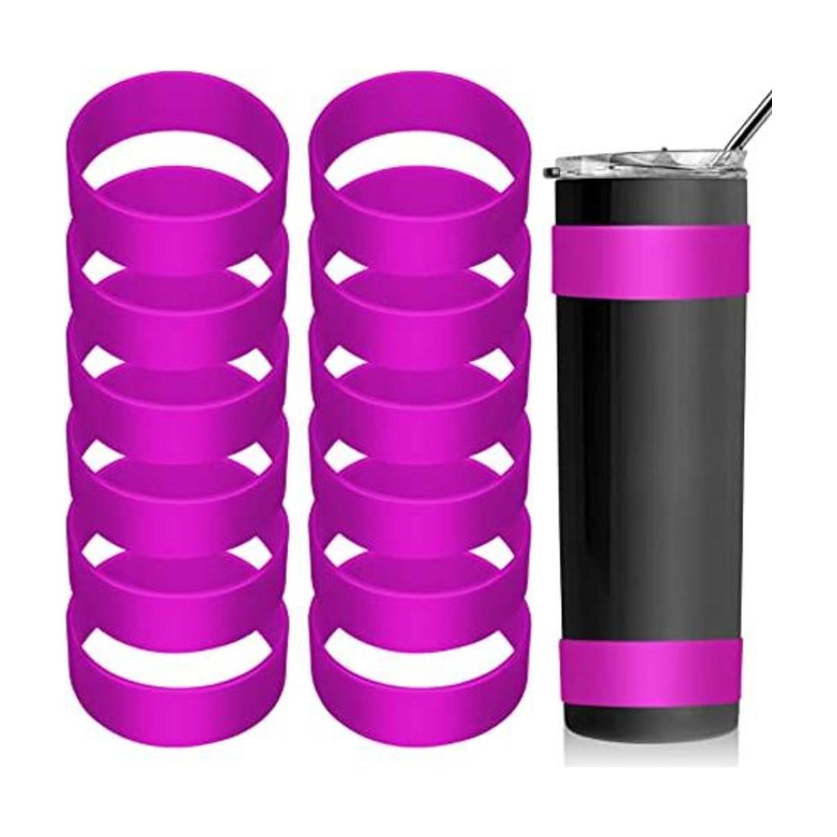 12 bandas de silicona para vasos de sublimación kit de