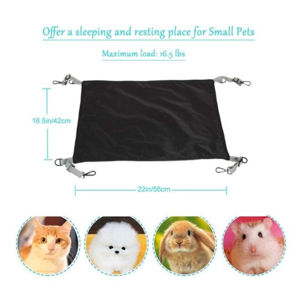 RivenAn Hamaca colgante para gato hamaca para jaula cama