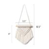 Mkono Macramé para colgar en la pared juego de 3 bonitos