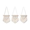 Mkono Macramé para colgar en la pared juego de 3 bonitos