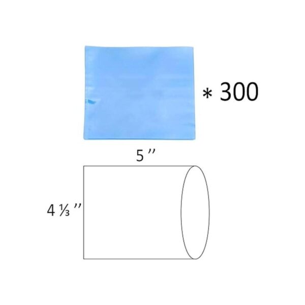 DecorRom Bolsas de plástico para bombas de baño 300
