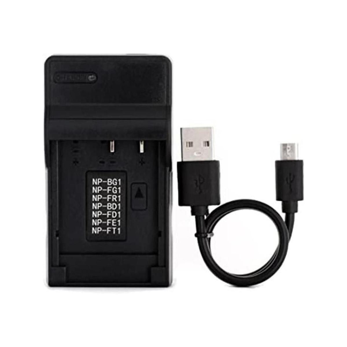 NPBG1 Cargador USB para Sony CyberShot DSCH50 DSCH55