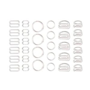 Tupalizy 240 ganchos transparentes para coser bikini_1