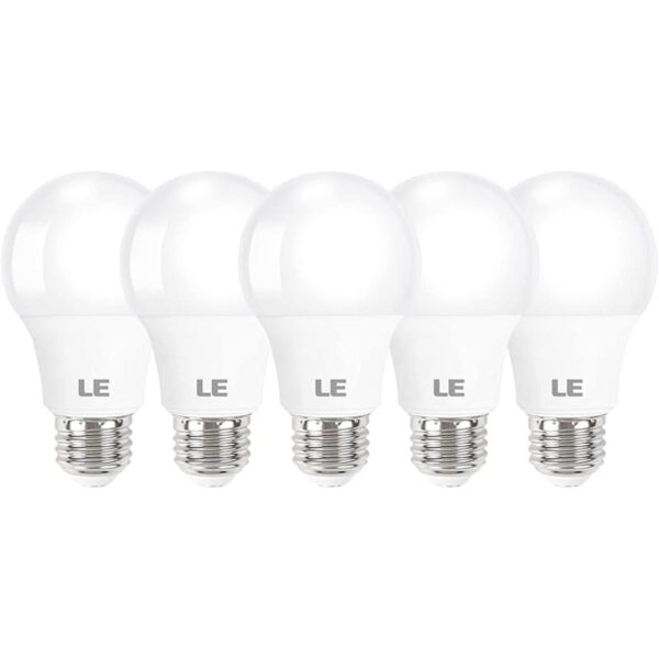 LE Bombillas LED 60 W equivalente a 800 lúmenes no