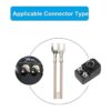 Ancable Antena FM 300 Ohm en forma de T Dipolo Radio Ant_6