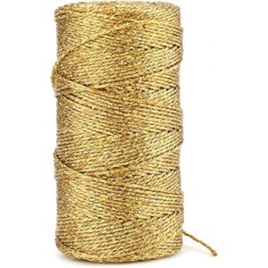 Cordel decorativo metálico para panaderos de 110 yardas_1