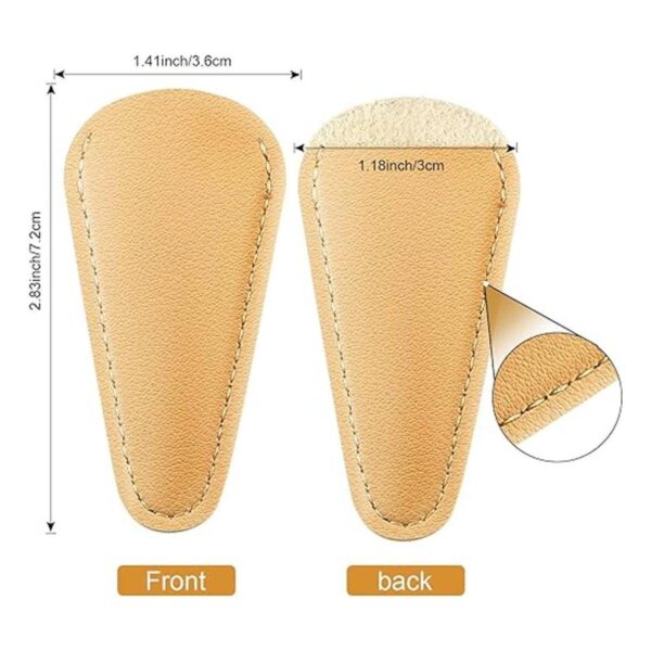 Funda de piel de seguridad para tijeras 6 piezas