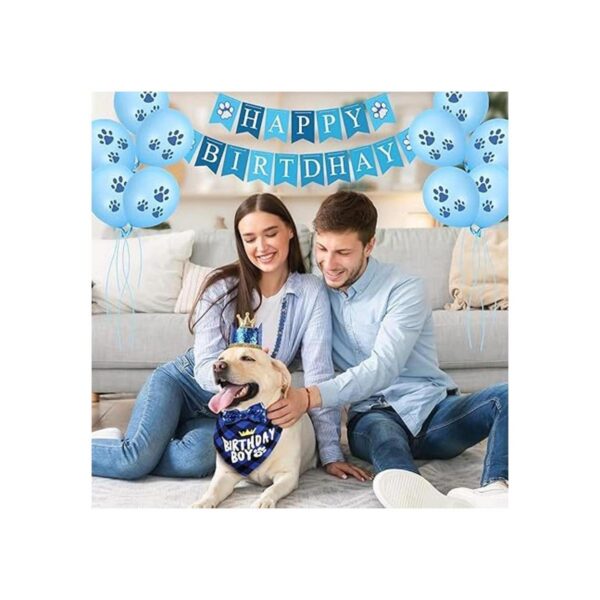 Selemoy Suministros de fiesta de cumpleaños para perros