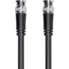 Monoprice HDSDI RG6 BNC Cable 3 pies Negro para su uso_1