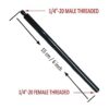 AUXPhome Metal Tripod Extender Tube Extension RodTripod_2