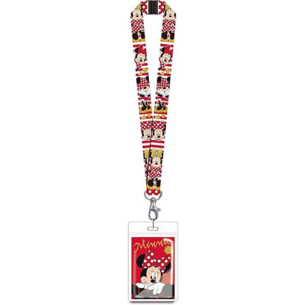 Disney 85928 Minnie Mouse Red Lanyard Novelty and Fun_1