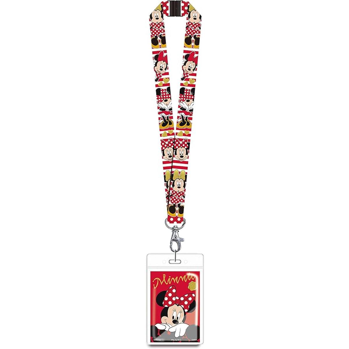 Disney 85928 Minnie Mouse Red Lanyard Novelty and Fun