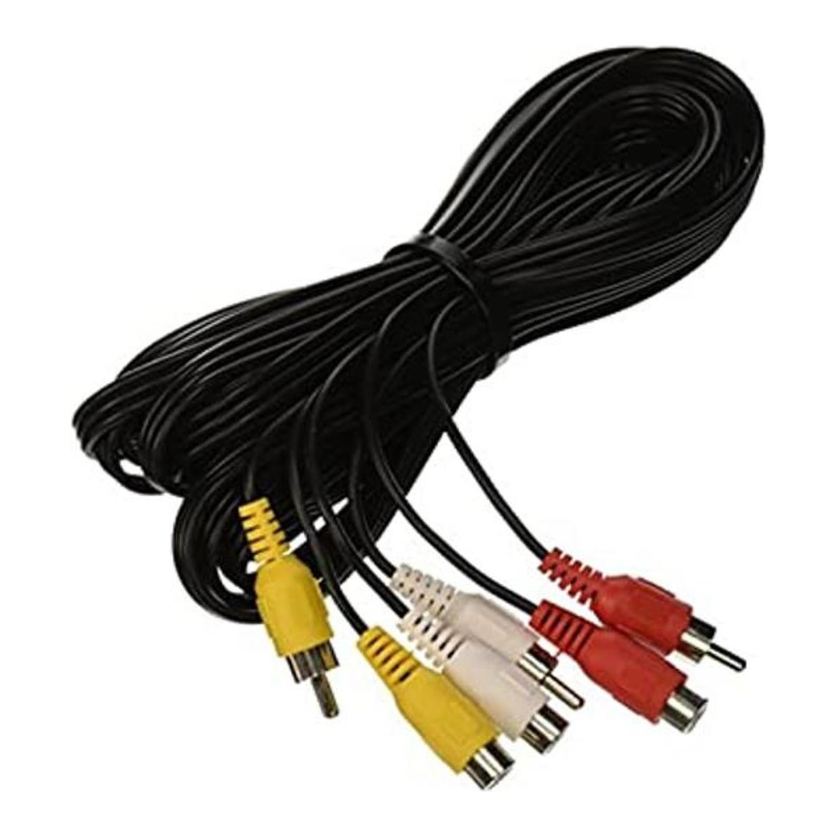 ft 3 RCA macho a 3 RCA hembra cable de extensión de audio
