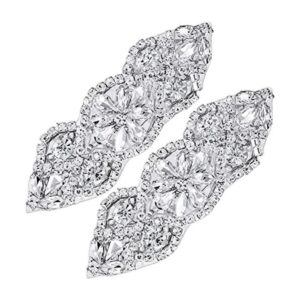 Paquete de 2 apliques de diamantes de imitación paquete_1