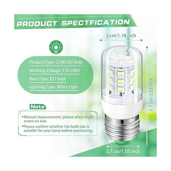 Charniol 2 bombillas LED 5304511738 de 35 W E27 para