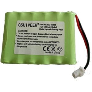 GSUIVEER 30006868 Batería de 7.2 V 600 mAh compatible con_1