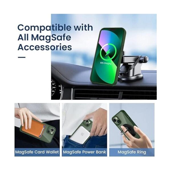 VEGO Funda magnética para iPhone 13 imanes integrados_3