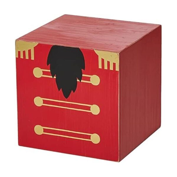 Glitzhome Juego de bloques de letras decorativas de madera