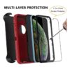 Funda para iPhone Xs Max resistente resistente 4 en 1_3