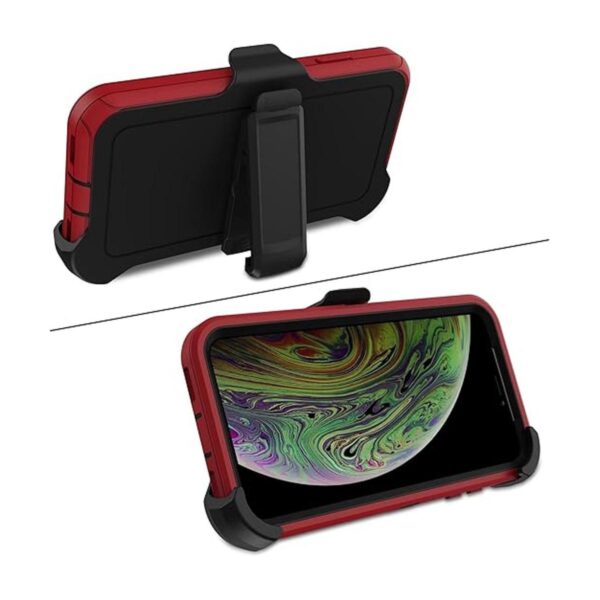 Funda para iPhone Xs Max resistente resistente 4 en 1_4