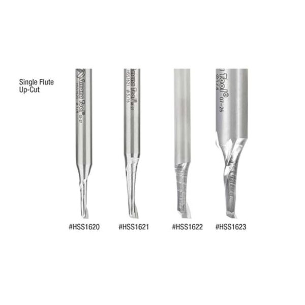 Amana Tool HSS1636 HSS Broca de corte en espiral de