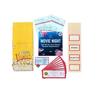 Kit de decoración de noche de cine de lujo decoración de_1