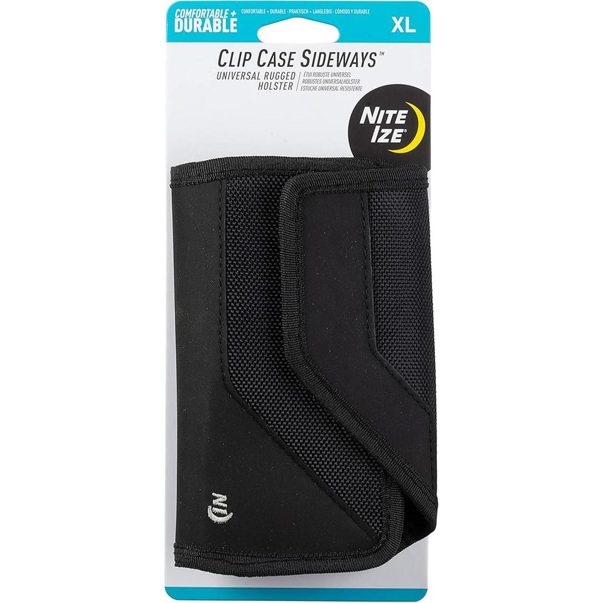 Nite Ize Funda con clip lateral para teléfono protector y
