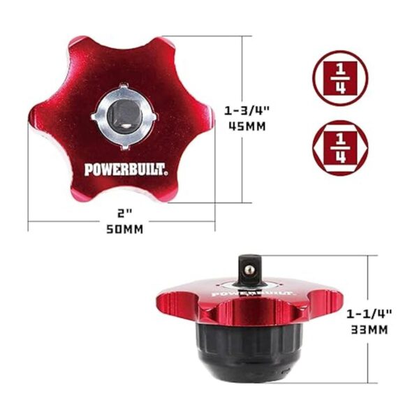 Powerbuilt 941248 Trinquete de pulgar 2 en 1 de 14 de_2