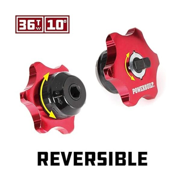 Powerbuilt 941248 Trinquete de pulgar 2 en 1 de 14 de_5