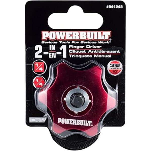 Powerbuilt 941248 Trinquete de pulgar 2 en 1 de 14 de_6